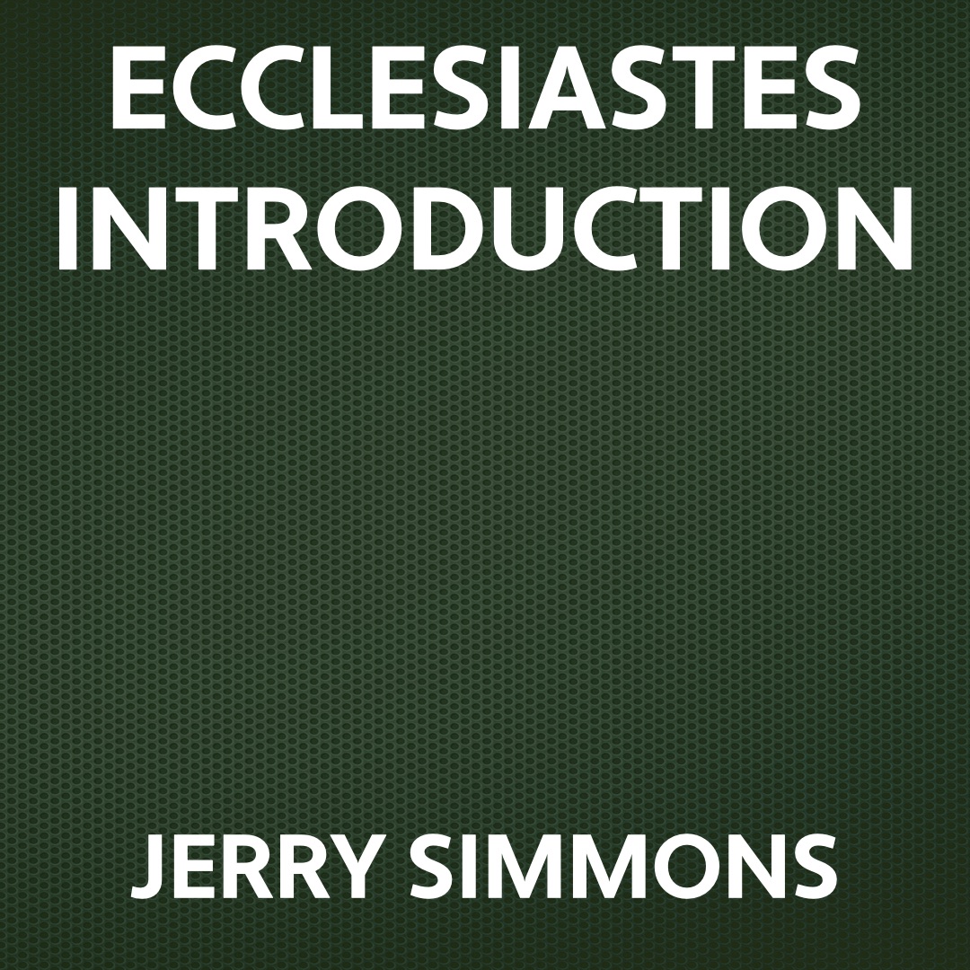 On Apr 11, 2007: Ecclesiastes 1-12 Ecclesiastes Introduction episode artwork