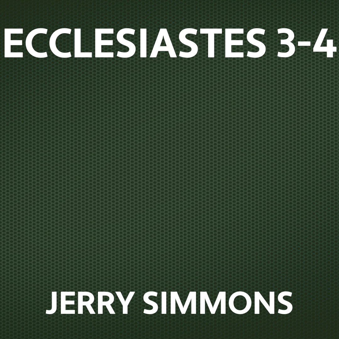 On Apr 25, 2007: Ecclesiastes 3-4 episode artwork