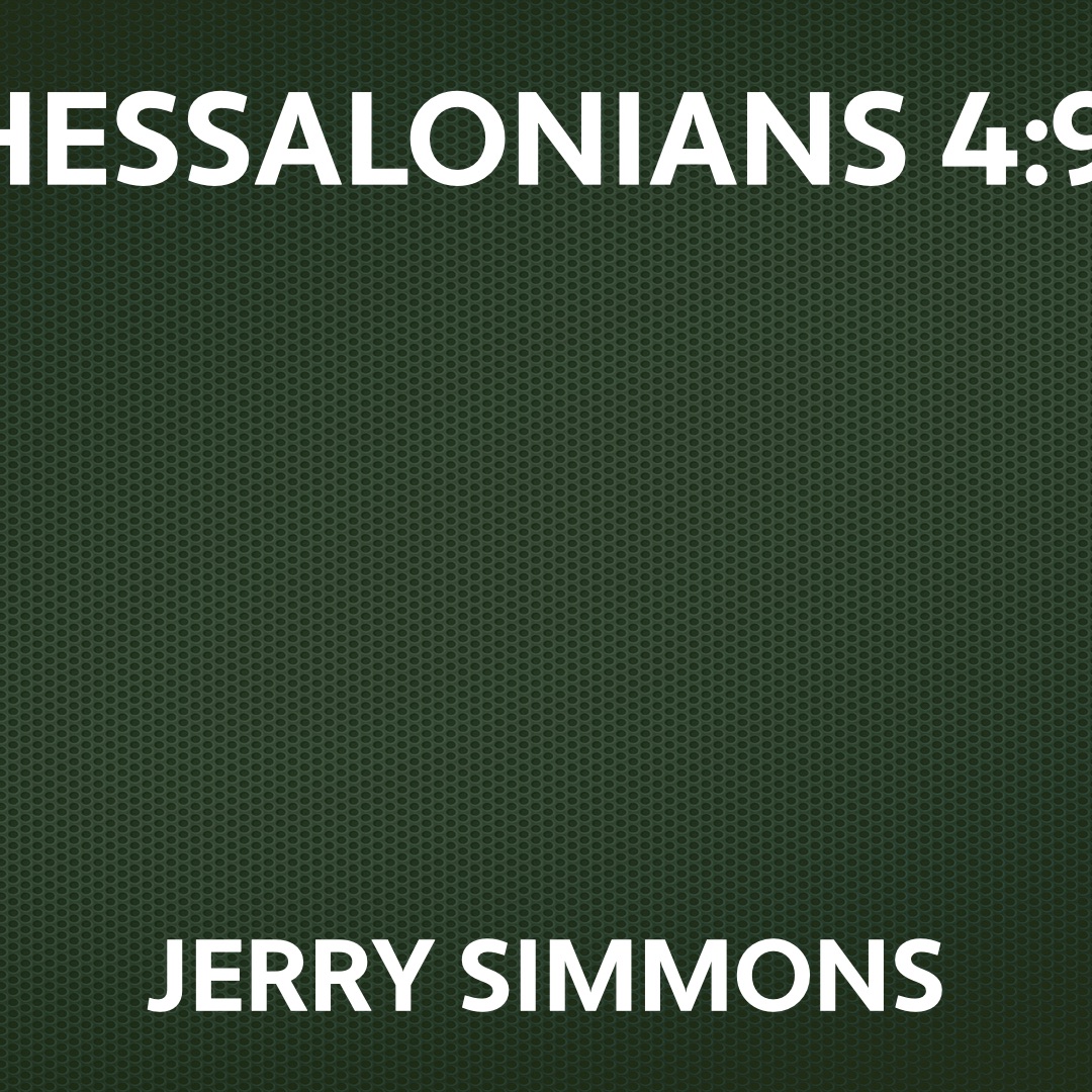 On Mar 04, 2007: 1 Thessalonians 4:9-12 episode artwork