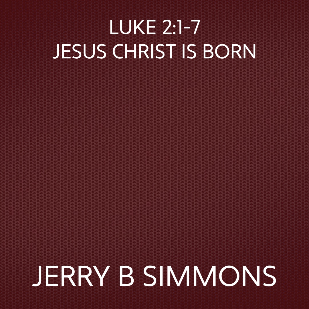 On Apr 10, 2011: Luke 2:1-7 Jesus Christ Is Born episode artwork