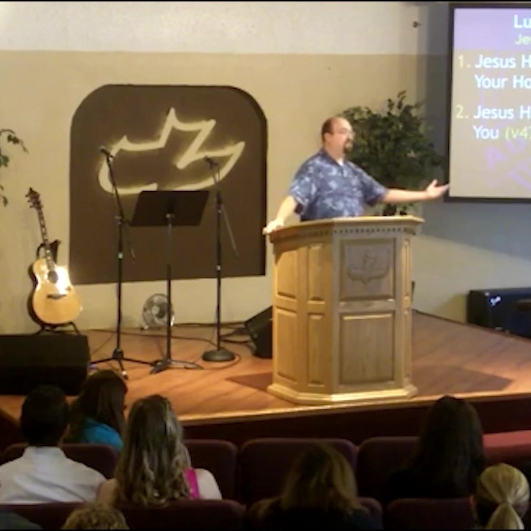On Feb 16, 2014: Luke 19-20 19:45-20:8 Jesus Has The Right episode artwork