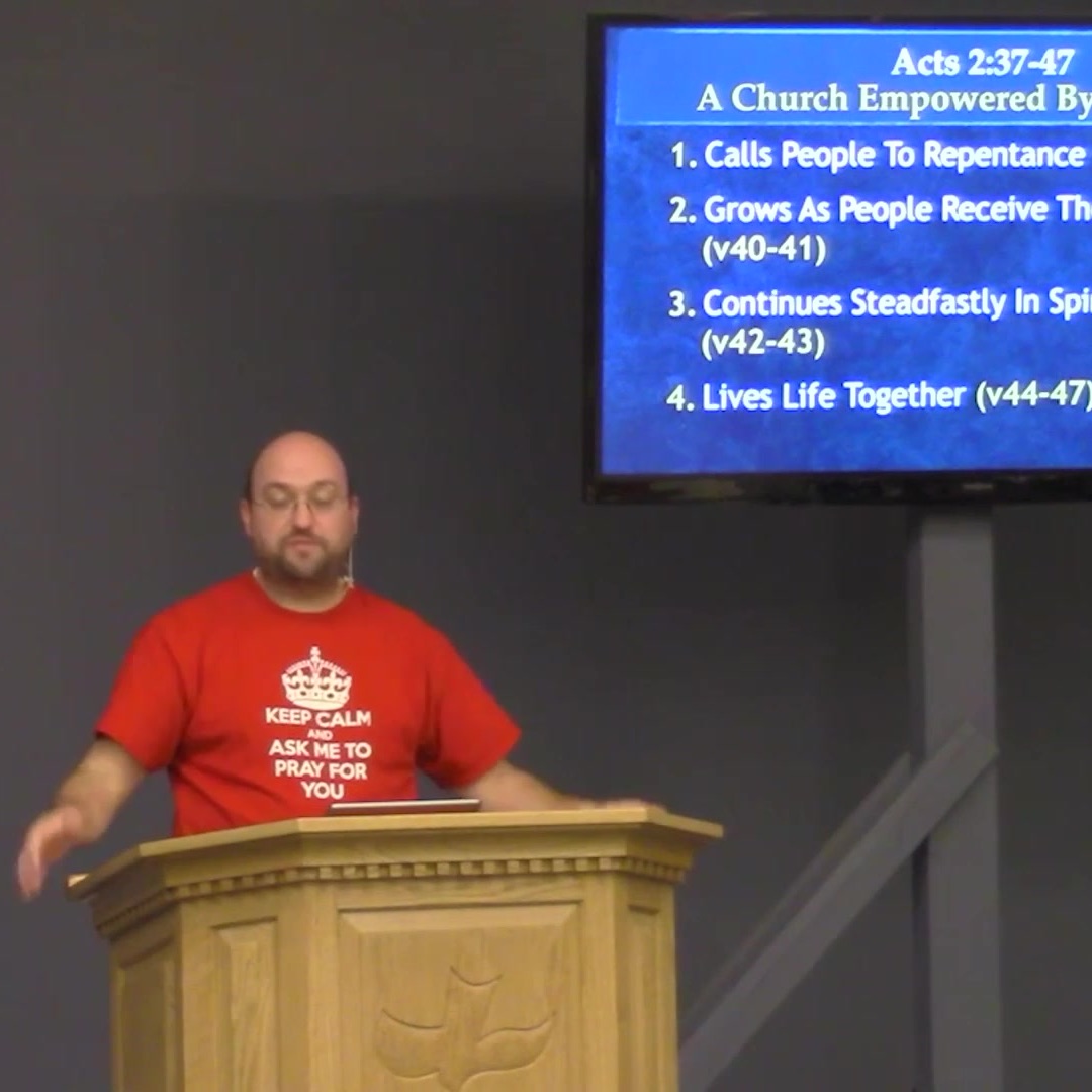 On Mar 02, 2016: Acts 2:37-47 A Church Empowered By The Spirit episode artwork