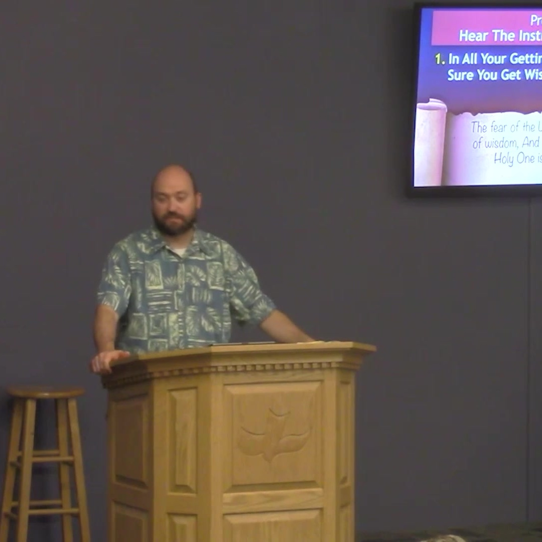 On Jun 09, 2019: Proverbs 4 Hear The Instruction Of A Father episode artwork