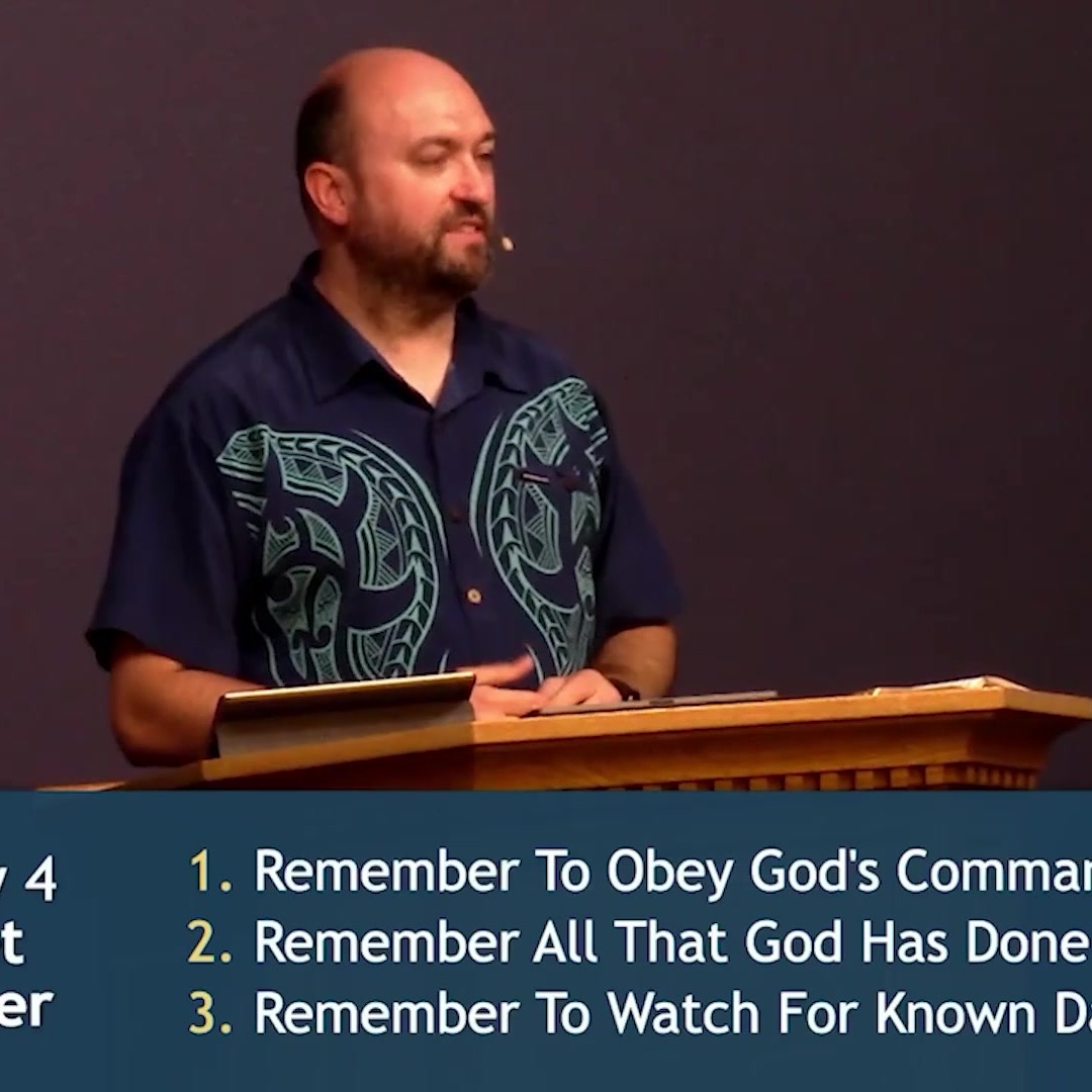 On Jun 16, 2021: Deuteronomy 4 Dont Forget To Remember episode artwork