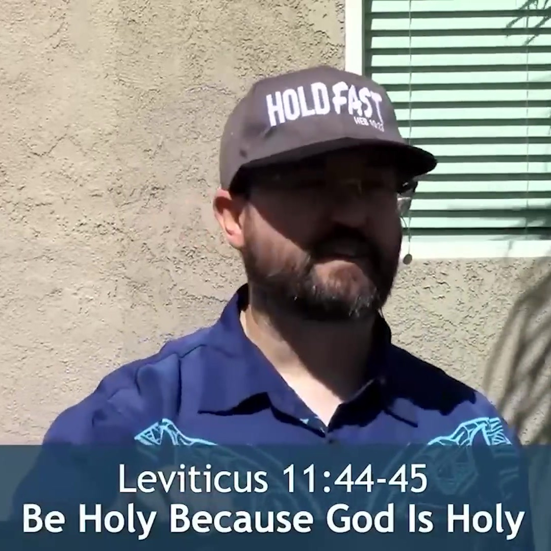 On Apr 18, 2021: Leviticus 11:44-45 Be Holy Because God Is Holy episode artwork