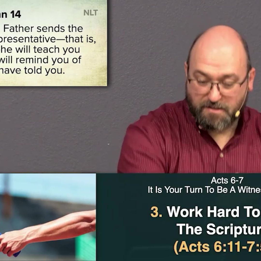 Acts 6-7 It Is Your Turn To Be A Witness To Jesus episode artwork