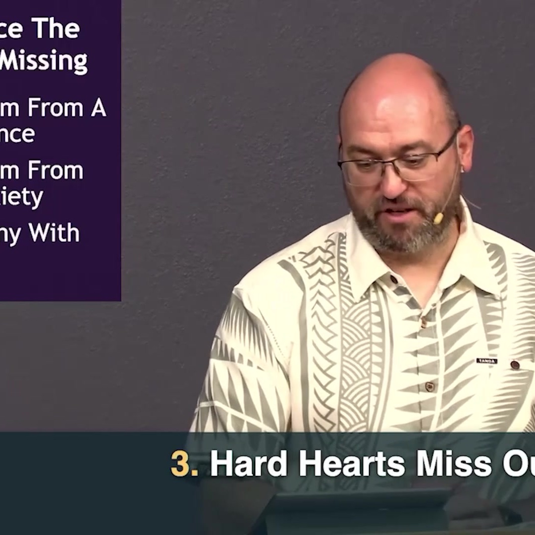 Mark 8:11-21 Hard Hearts Miss Out episode artwork