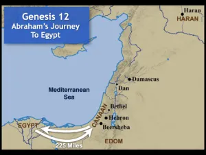 Genesis 12 - Abrahams Journey To Egypt