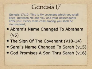 Genesis 17 Outline