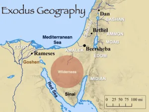 Exodus 17 - Exodus Geography