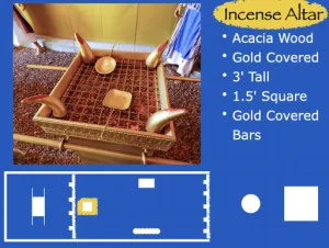 Exodus 30 - Incense Altar