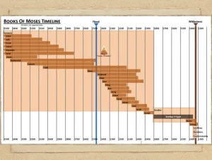 Leviticus: Timeline Books Of Moses Timeline