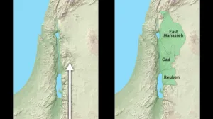 Joshua 18 - Land Of Israel East Of The Jordan