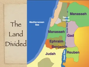 Joshua 18 - Land Divided Benjamin