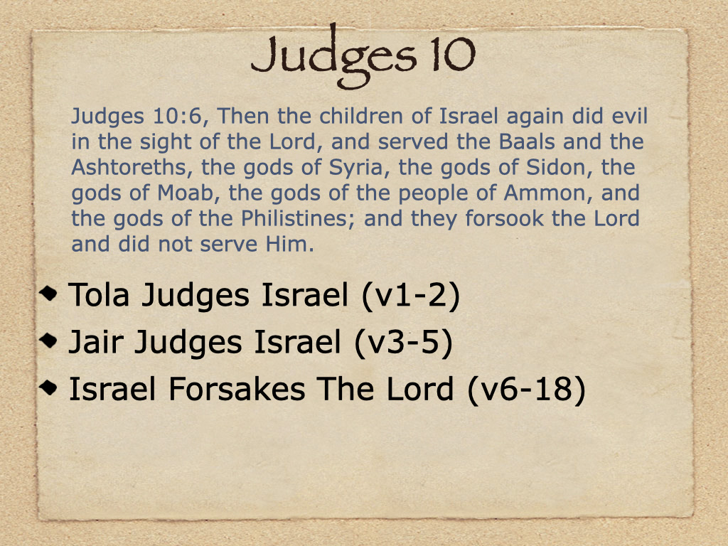 Study Judges 10 on FerventWord