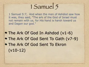 1 Samuel 5 Outline