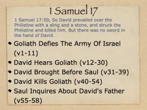1 Samuel 17 Outline