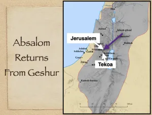 2 Samuel 14 - Absalom Returns From Geshur