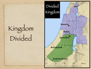 1 Kings 12 - The Kingdom Divided Israel Judah