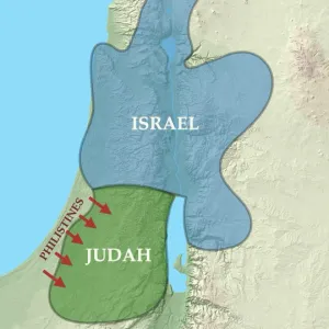 2 Kings 18 - Philistines Attacking Judah