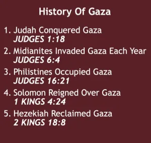 2 Kings 18 - History Of Gaza