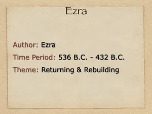 Ezra: Book Introduction