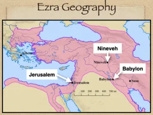 Ezra: Ezra Geography