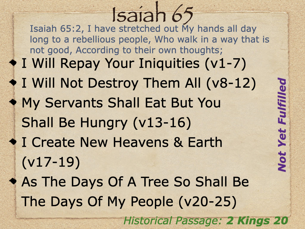 Study Isaiah 65 on FerventWord