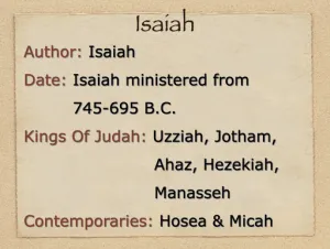Isaiah: Book Introduction