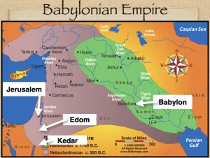 Isaiah 21 - Babylonian Empire Jerusalem Edom Kedar Babylon