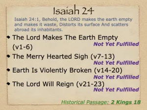 Isaiah 24 Outline