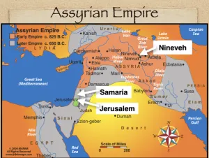 Isaiah 30 - Assyrian Empire Nineveh Samaria Jerusalem