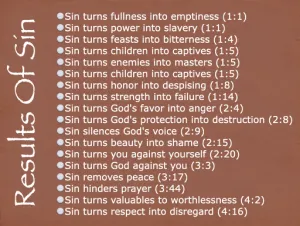 Lamentations 4 Results Of Sin