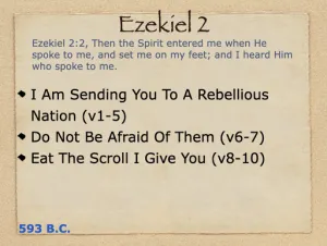 Ezekiel 2 Outline