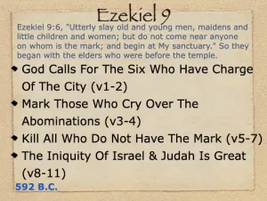 Ezekiel 9 Outline