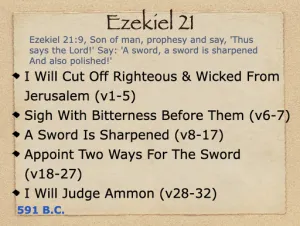 Ezekiel 21 Outline