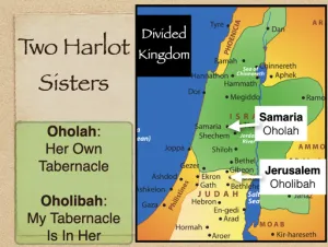 Ezekiel 23 - Two Harlet Sisters Oholah Oholibah