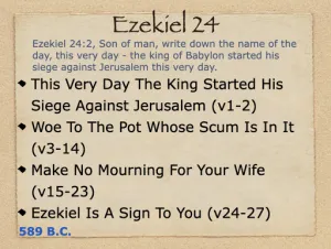 Ezekiel 24 Outline