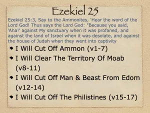 Ezekiel 25 Outline