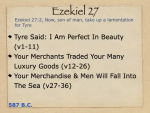Ezekiel 27 Outline