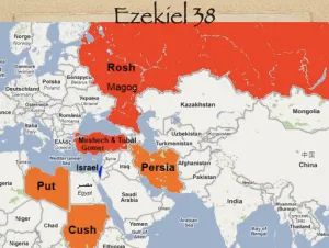 Ezekiel 38 - Rosh Magog Persia Put Cush Meshech Tubal