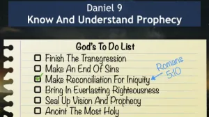 Daniel 9 - Gods Todo List
