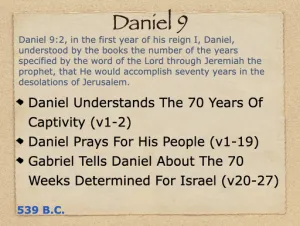 Daniel 9 Outline