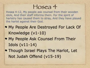 Hosea 4 Outline