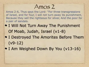 Amos 2 Outline