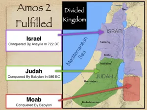 Amos 2 - Amos 2 Fulfilled Israel Judah Moab