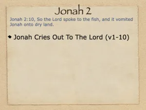 Jonah 2 Outline