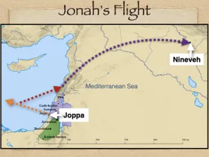 Jonah 3 - Jonahs Flight And Journey To Nineveh