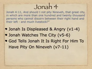 Jonah 4 Outline