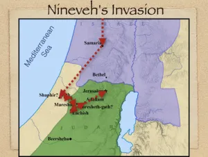 Micah 1 - Ninevehs Invasion
